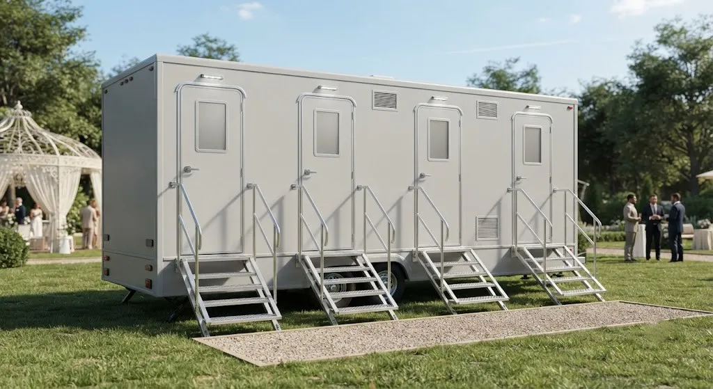 4 Stall Restroom Trailer in Santa Cruz, CA