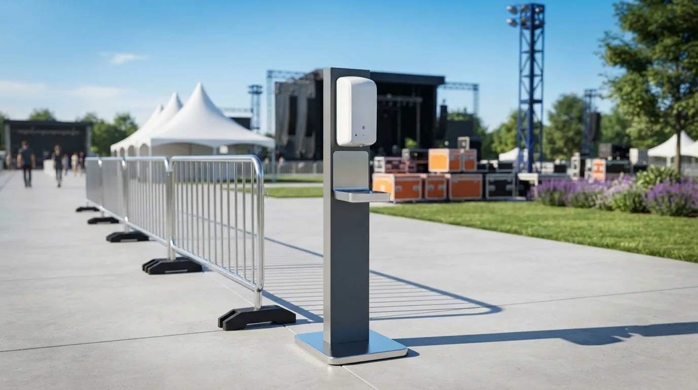 Hand Sanitizer Station Rental in Santa Cruz, CA