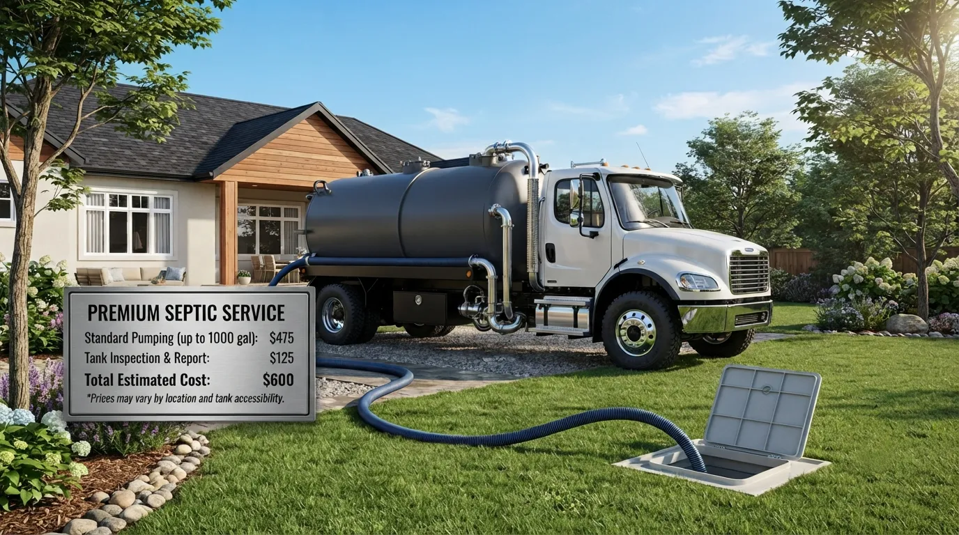 Septic Tank Pumping Cost in Santa Cruz, CA
