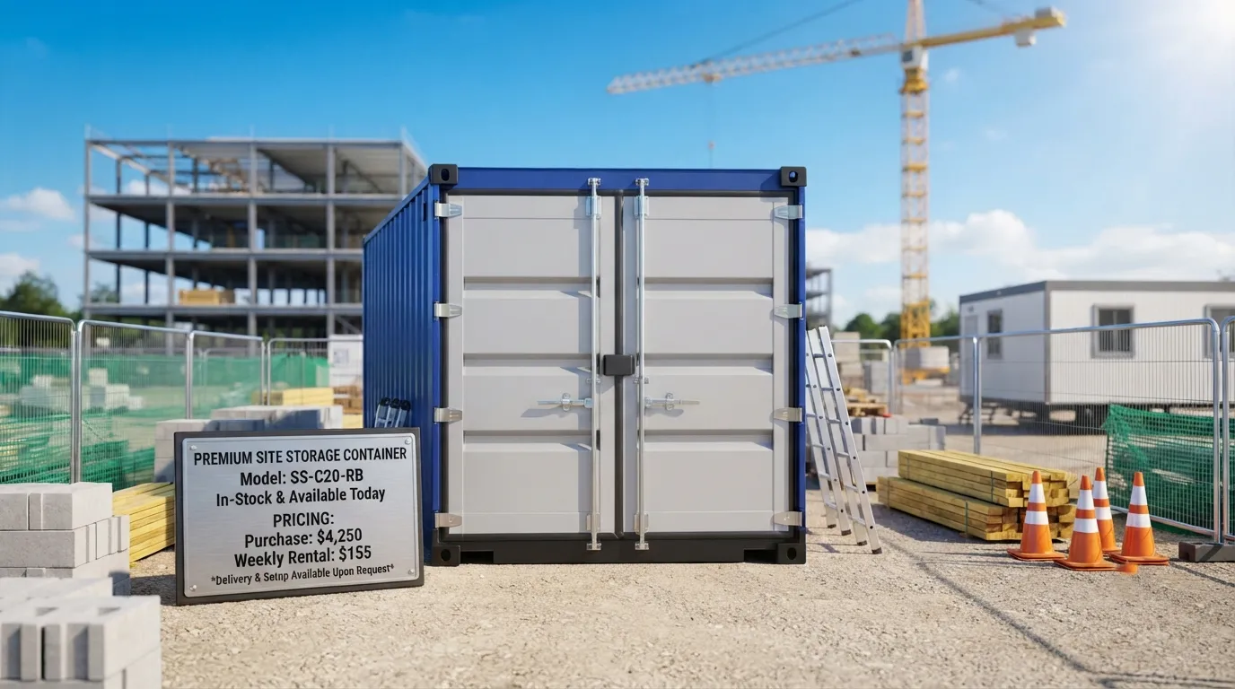 Storage Container Rental Cost in Santa Cruz, CA